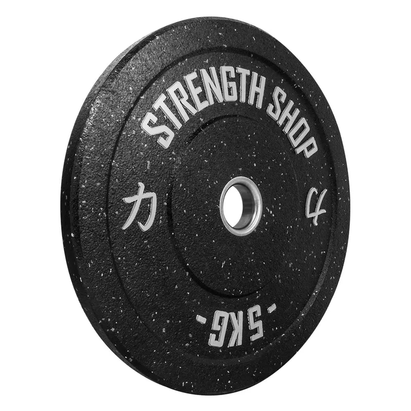 Crumb Bumper Plates w/ Colour Coded Dots, 5kg-25kg or 150kg Set
