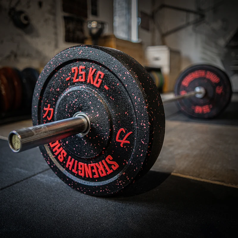 Crumb Bumper Plates w/ Colour Coded Dots, 5kg-25kg or 150kg Set
