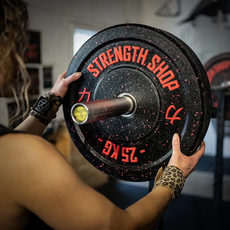 Crumb Bumper Plates w/ Colour Coded Dots, 5kg-25kg or 150kg Set