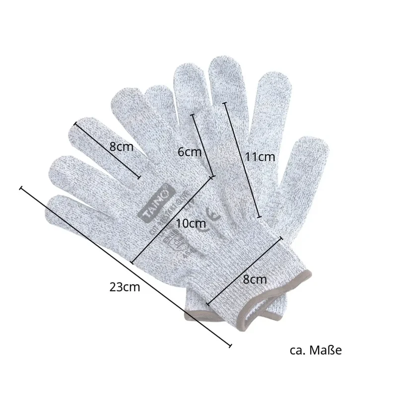 2er Set Schnittschutzhandschuhe Klasse 5 EN388