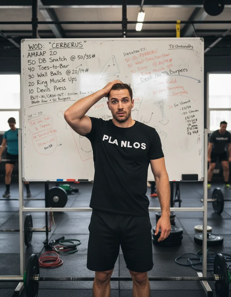 Planlos Shirt | CrossFit mit Selbstironie & Humor