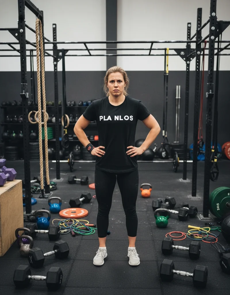 Planlos Shirt | CrossFit mit Selbstironie & Humor