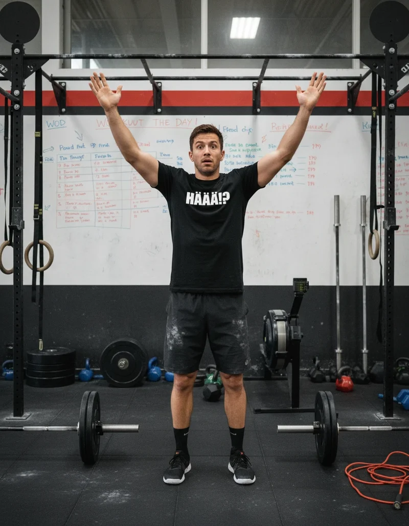 Hääää Shirt | CrossFit Humor für komplexe WODs
