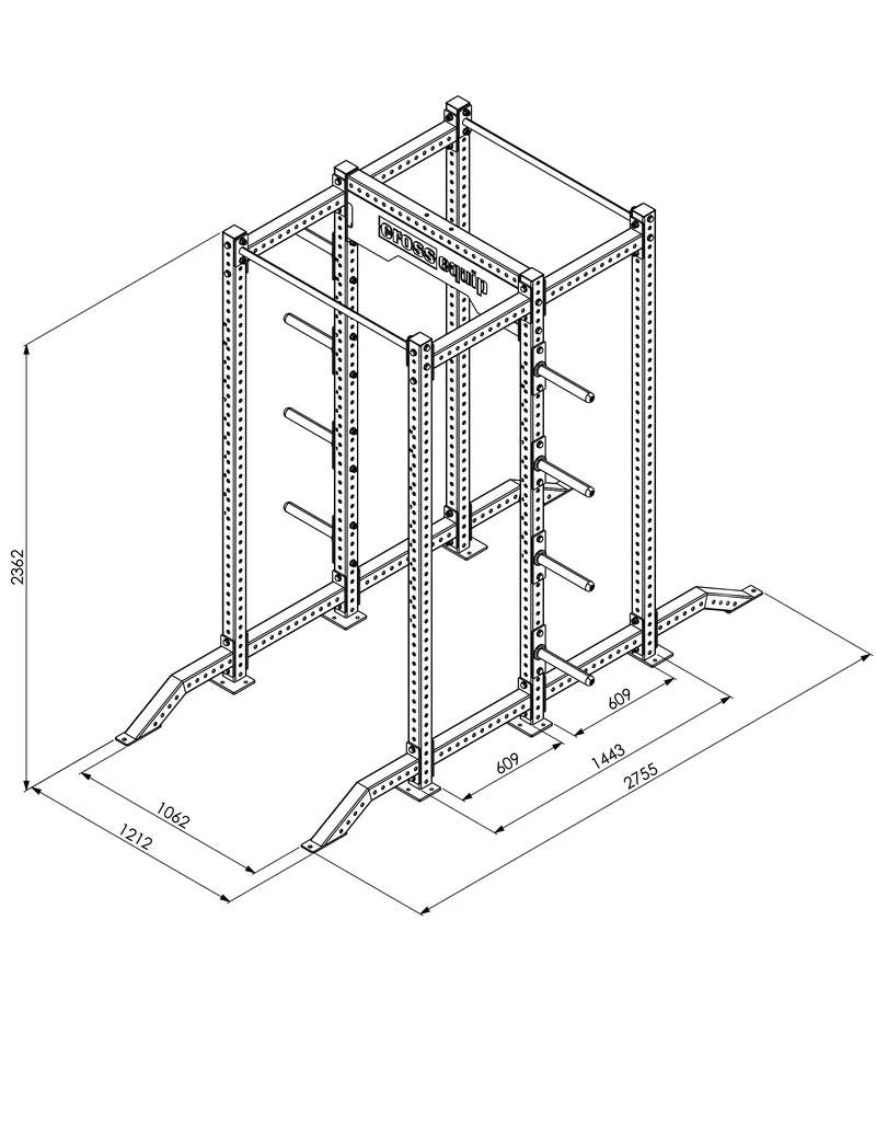 Double Sided Rack 240 Small
