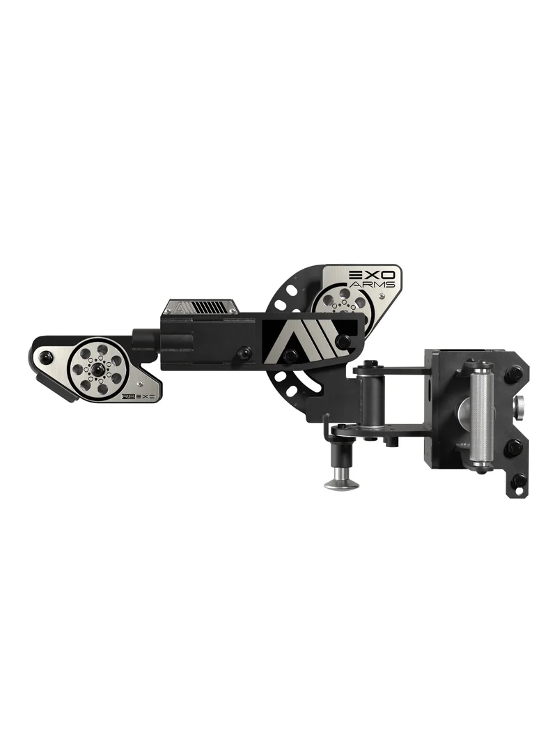 R8 Bradley EXO 2x125kg | Power Rack | 93cm | Schwarz