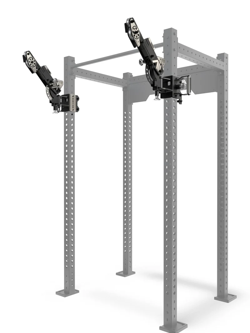 R8 Bradley EXO 2x125kg | Power Rack | 93cm | Schwarz