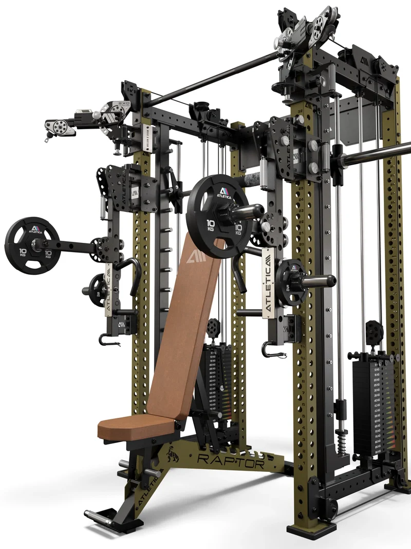 R8 Bradley EXO 2x95kg & Smith Machine | 93cm | Combat Set