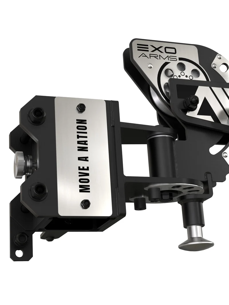 R8 Bradley EXO 2x125kg | Power Rack | 93cm | Schwarz