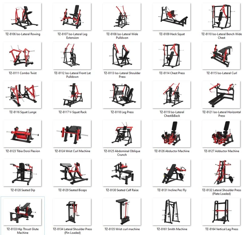TZ-FITNESS® 45° Leg Press - Beinpresse - Stemme - TZ-8102- PLATE LOAD