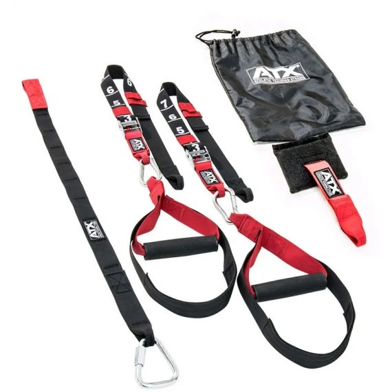 ATX® Suspension Trainer - Set PRO - Schlingentrainer für Eigengewicht Training gegen die Schwerkraft