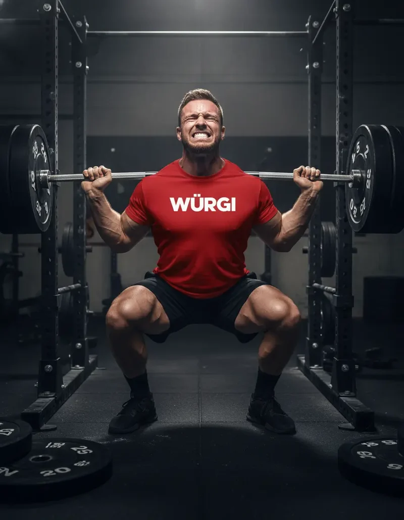 Würgi Shirt | Durchbeissen statt Perfektion
