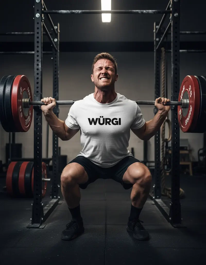Würgi Shirt | Durchbeissen statt Perfektion