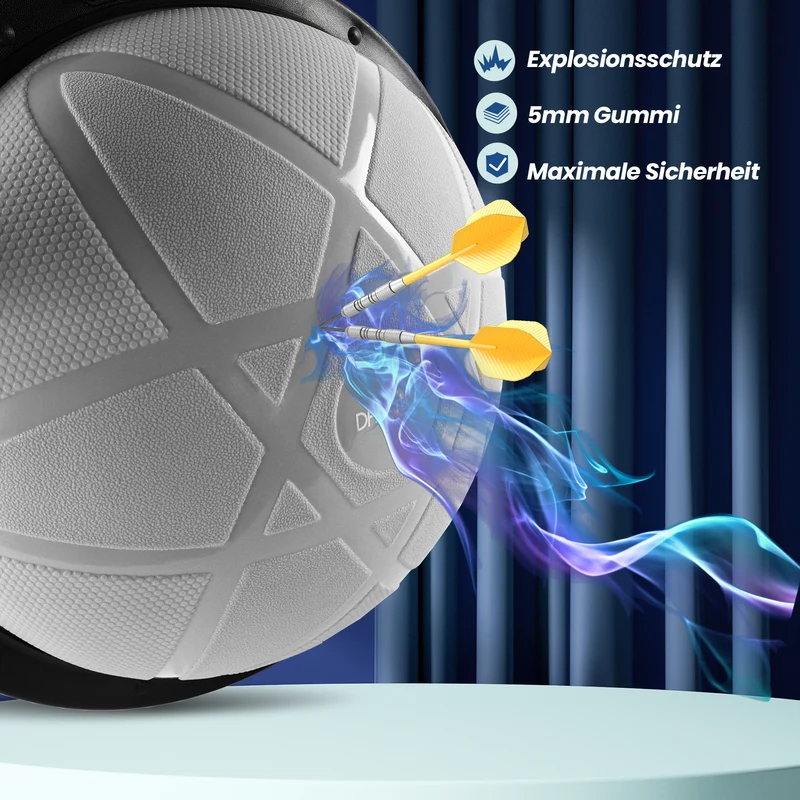 DH FitLife Balance Ball, Yoga Gleichgewichtstrainer Φ60*22cm bis 200 KG belastbar