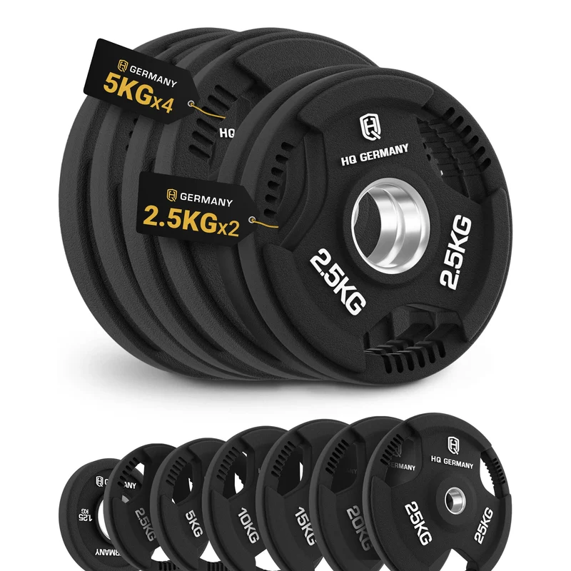 Tri-Grip Plates 2x2.5kg + 4x5kg Set
