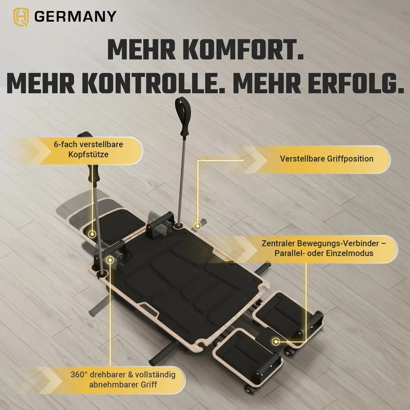 Pilates Board [inkl. E-Book und Theraband-Set]