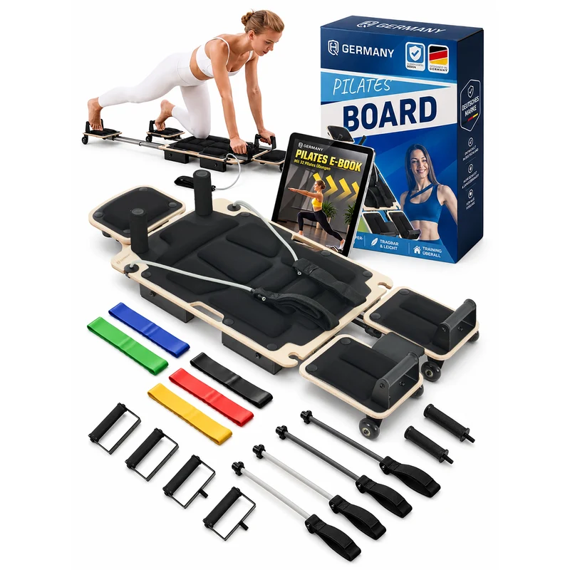 Pilates Board [inkl. E-Book und Theraband-Set]