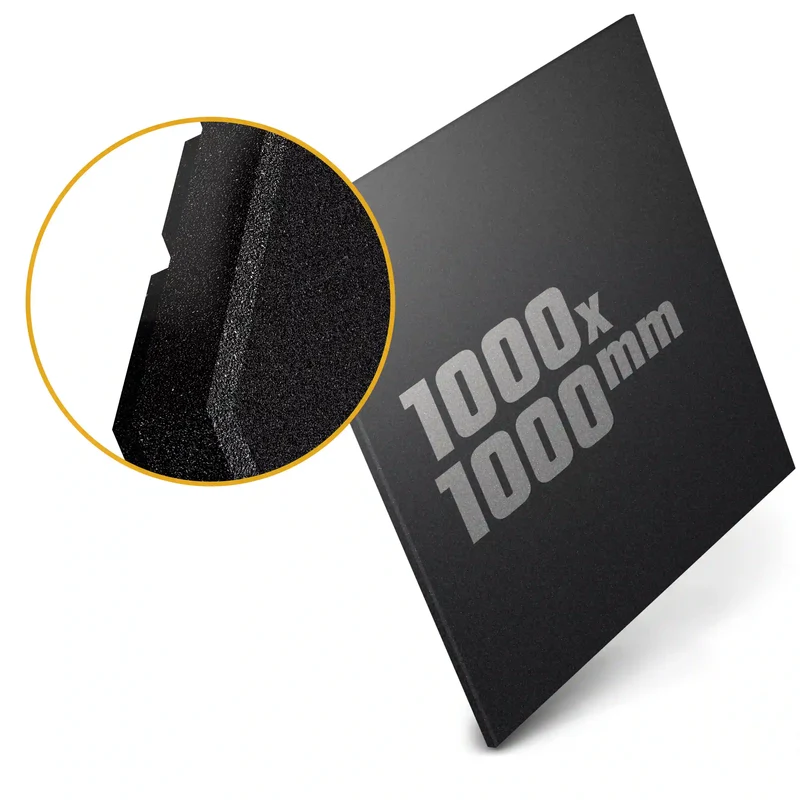 Antishock Sportboden 100 x 100 cm | 25 - 40 mm