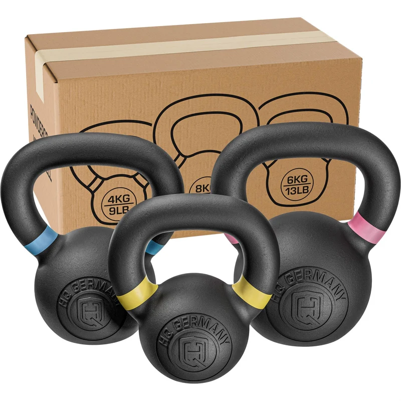 Powdercoat Kettlebell Set