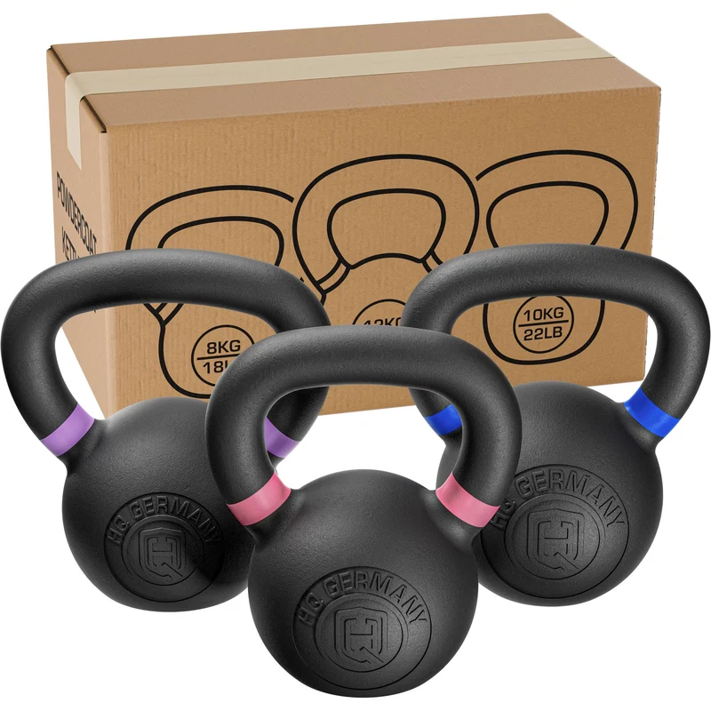 Powdercoat Kettlebell Set