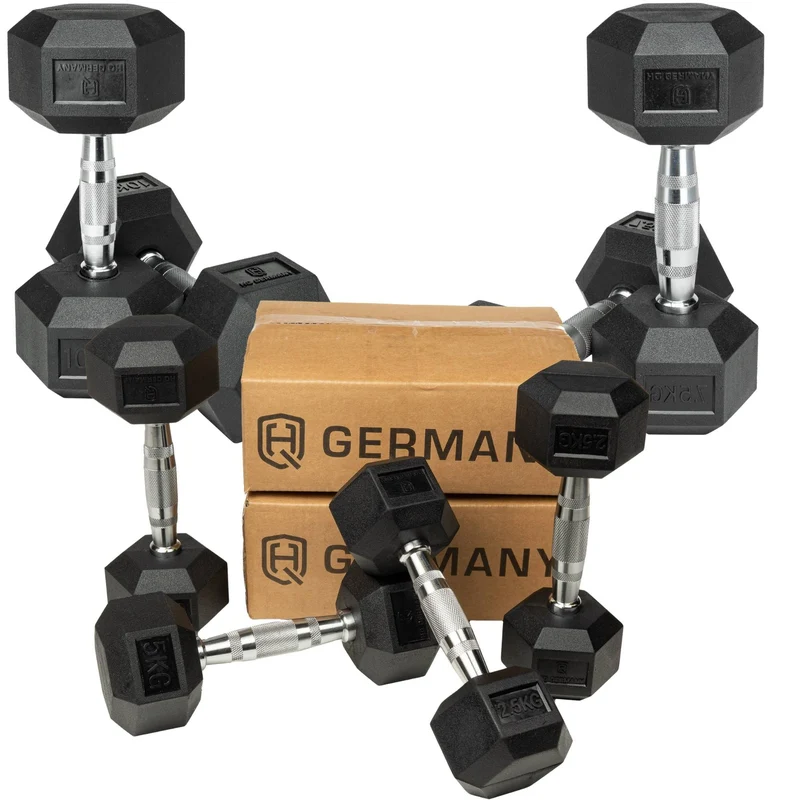 Hexagon Hantel Set