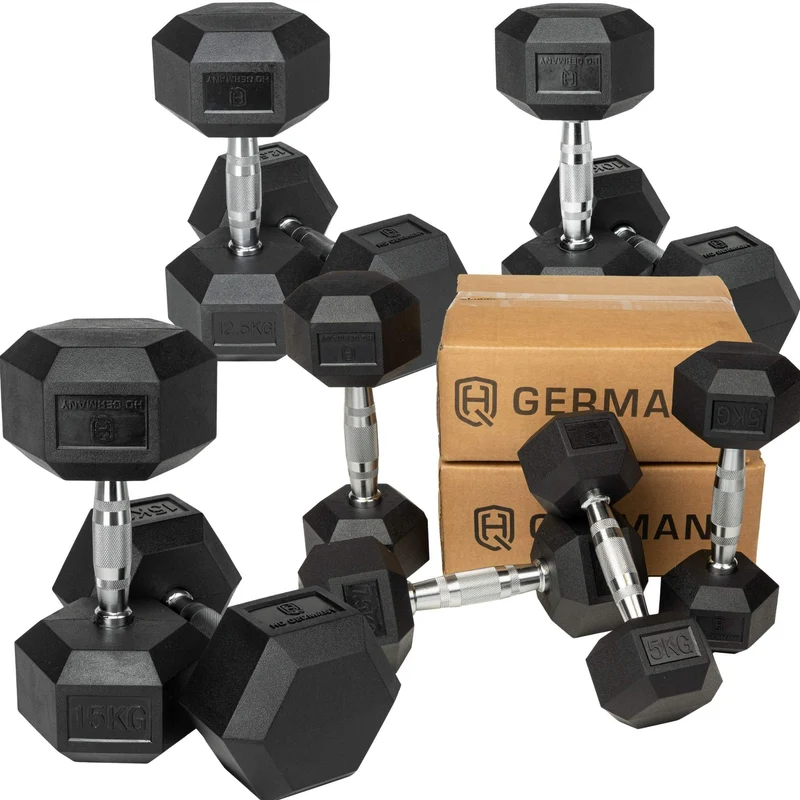 Hexagon Hantel Set