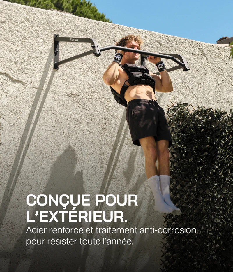 Barre de Traction Murale pour Extérieur