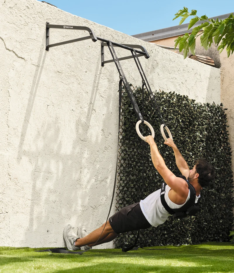 Barre de Traction Murale pour Extérieur