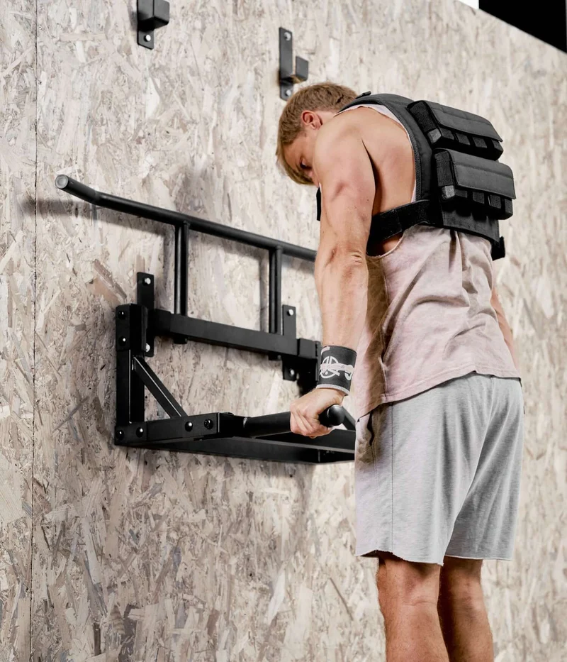 Barre de Traction & Dips Murale