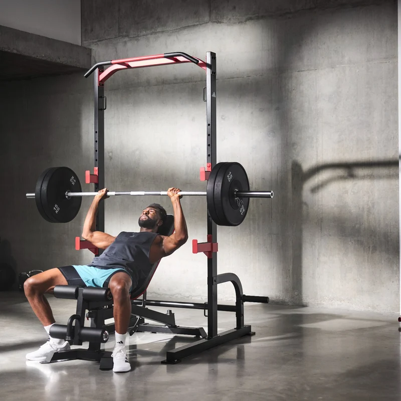 adidas Power Rack Set inkl. Utility Bench 3-in-1 Hantelbank