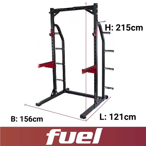 FUEL Fitness HR400 Home Gym Set inkl. Latzug, Hanteln und Hantelscheiben
