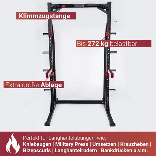 FUEL Fitness HR400 Home Gym Set inkl. Latzug, Hanteln und Hantelscheiben