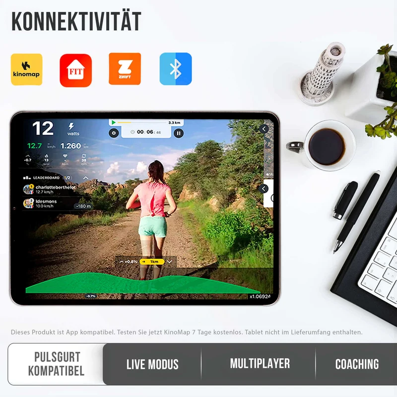 Christopeit Walking Pad 4.2 Holzdesign