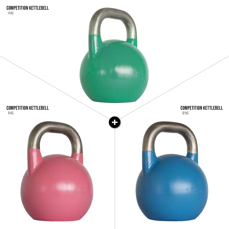 Stainless Steel Competition Kettlebell Sets