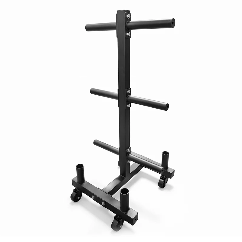 Plate Tree & Barbell Storage Rack