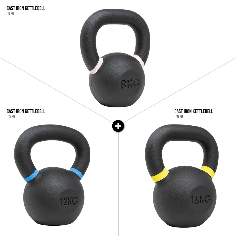 Strength Shop Cast Iron Kettlebell Sets