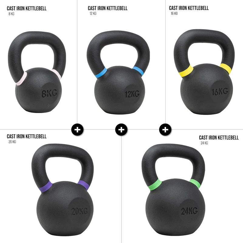 Strength Shop Cast Iron Kettlebell Sets