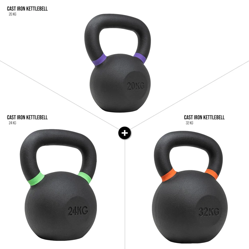 Strength Shop Cast Iron Kettlebell Sets