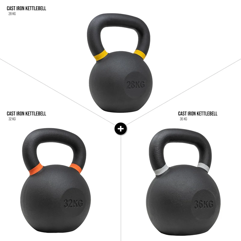 Strength Shop Cast Iron Kettlebell Sets