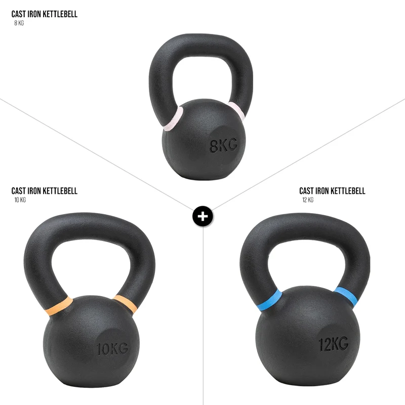 Strength Shop Cast Iron Kettlebell Sets