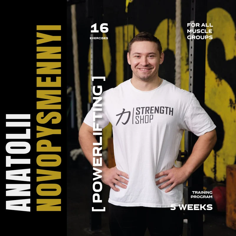 Powerlifting Training Program – 5-Week Strength Plan