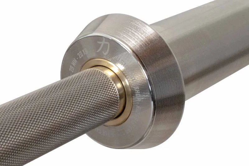 Riot Bastard Power Bar - Calibrated, 20kg - Nickel - IPF Approved