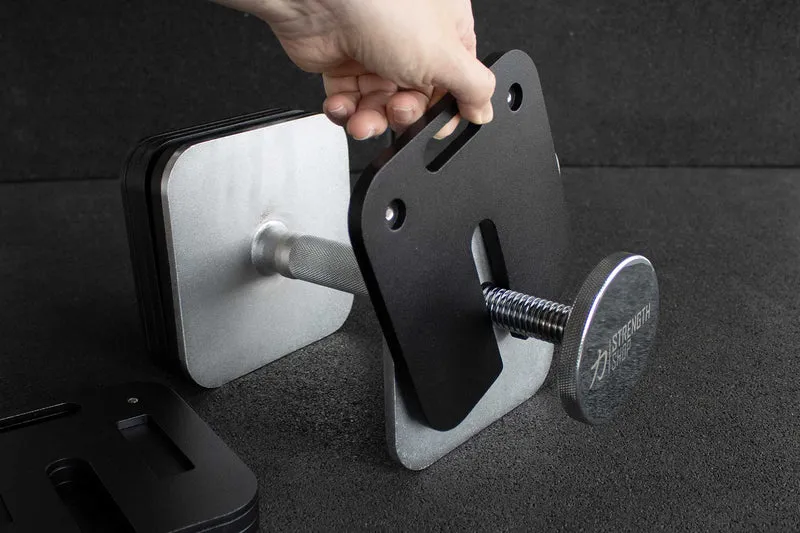 Strength Shop Adjustable Dumbbells 20 –98 kg, Set