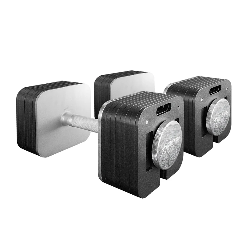 Strength Shop Adjustable Dumbbells 20 –98 kg, Set