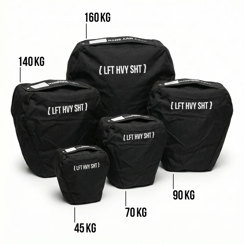 Strength Shop Husafell Sandbag – 1050D Cordura, 45–160 kg