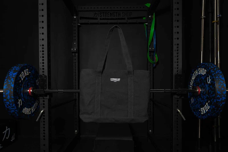 Strength Shop Tote Bag – Canvas Gym Tote