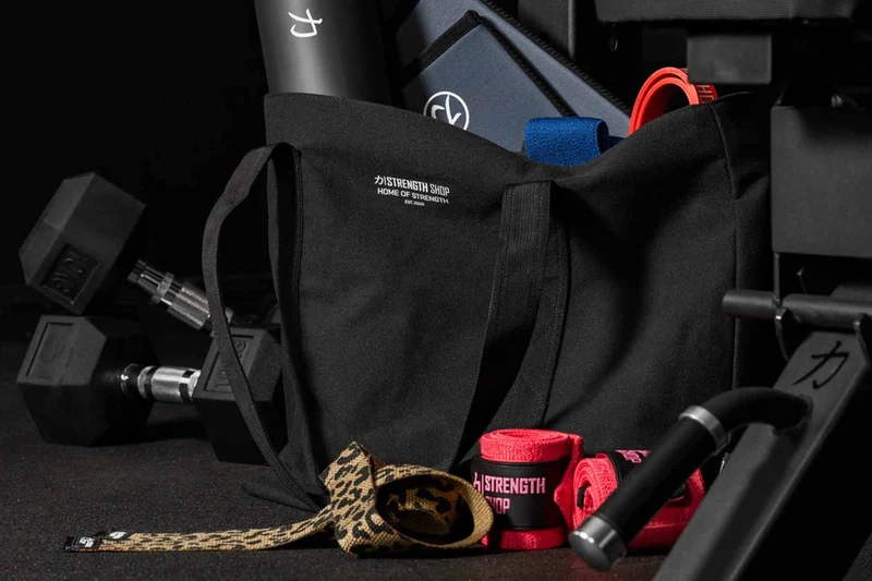 Strength Shop Tote Bag – Canvas Gym Tote