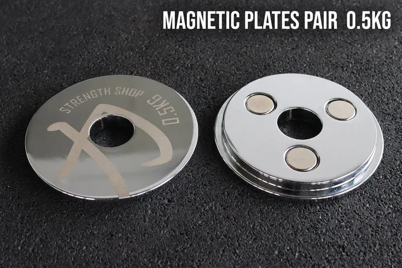 Magnetic Fractional Plate for Adjustable Dumbbell