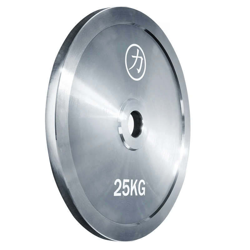 Powerlifting Steel Plates, Galvanised Zinc - Sets