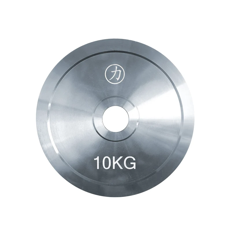 Powerlifting Steel Plates, Galvanised Zinc - Sets
