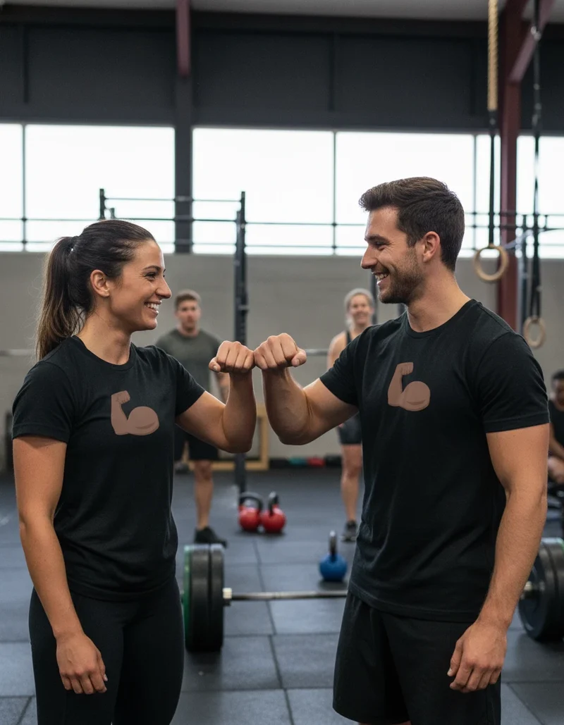Strong Shirt 💪 | Statement für Upper Body Power